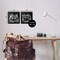 Stupell Industries Never Stop Modern Gamer 2pc Framed Giclee Wall Art Set Design by Kim Allen